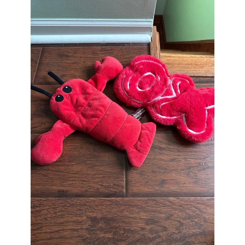 Microwavable Heating Pad Plush Set – XOXO Heart + Crab – Menstrual Pain Relief